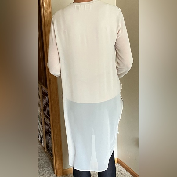 Women’s long sleeve sheer top - Picture 3 of 6
